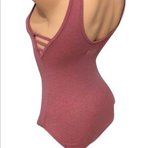 PINK Victoria's Secret Tops - 🎈Victoria’s Secret PINK straps sides body suit PINK Victoria's Secret Tops - 🎈Victoria’s Secret PINK straps sides body suit